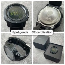 Outdoor sports waterproof smart watch alarm clock pedometer mileage calorie multi-function student watch