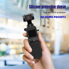 DJI pocket camera 2 DJI pocket 2 five-in-one silicone sleeve anti-drop protective shell with gimbal black protective cover