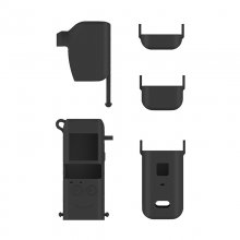 DJI pocket camera 2 DJI pocket 2 five-in-one silicone sleeve anti-drop protective shell with gimbal black protective cover