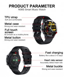 GT2 smart watch hot music player heart rate waterproof call astronaut dial bracelet