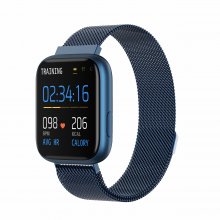 Smart Watch Full Touch Screen IP67 Waterproof Heart Rate Monitor Fitness Tracker Bracelet For Women Men Clock